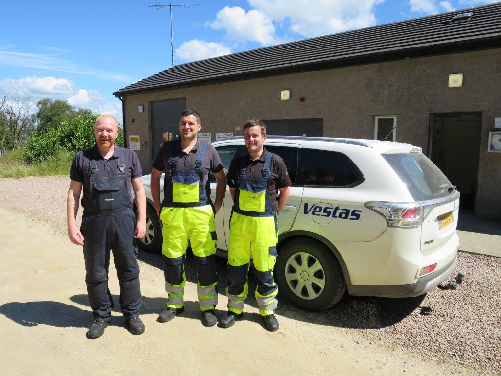 New Vestas Crew Start at Allt Dearg